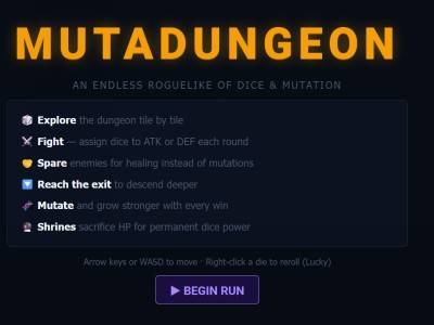 MutaDungeon gameplay screenshot 1